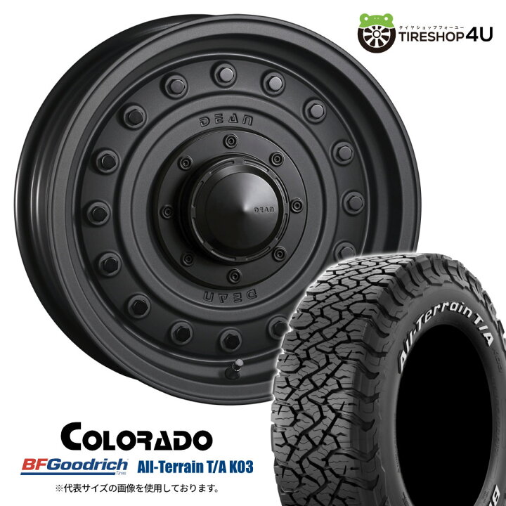 楽天市場】CRIMSON DEAN COLORADO 16×7.0J 5/114.3/108 37 ブラック 