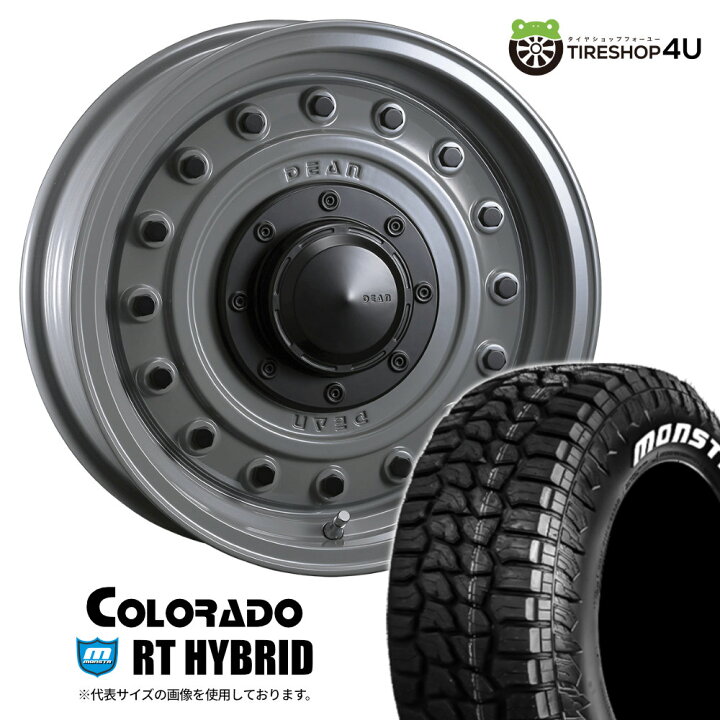 楽天市場】CRIMSON DEAN COLORADO 16X5.5J 5/139.7 +20 スティール 