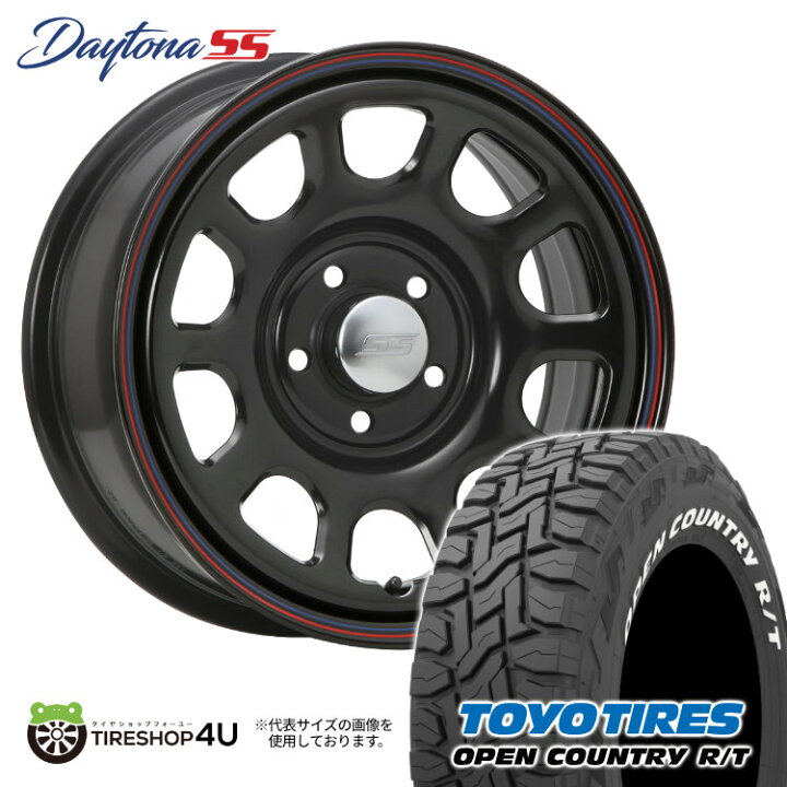楽天市場】【取付対象】 MLJ DAYTONA SS 16×7.0J 5/114.3 35 BK 