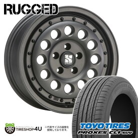 【取付対象】 MLJ RUGGED 16×6.5J 5/100 38 ガンブラック TOYO PROXES CL1 SUV 195/65R16 92H サマータイヤホイール 4本セット 16インチ XTREME-J エクストリームJ ラギッド トーヨー プロクセス CL1SUV 低燃費タイヤ 【 ライズ ロッキー 】