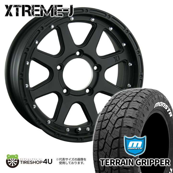 楽天市場】【取付対象】 MLJ XTREME-J 16×5.5J 5/139.7 20 FB フラット 