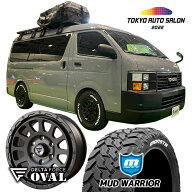 【取付対象】 DELTA FORCE OVAL 16x7J 6/139.7 +38 マットブラック MONSTA MUD WARRIOR 215/70R16 107/10…
