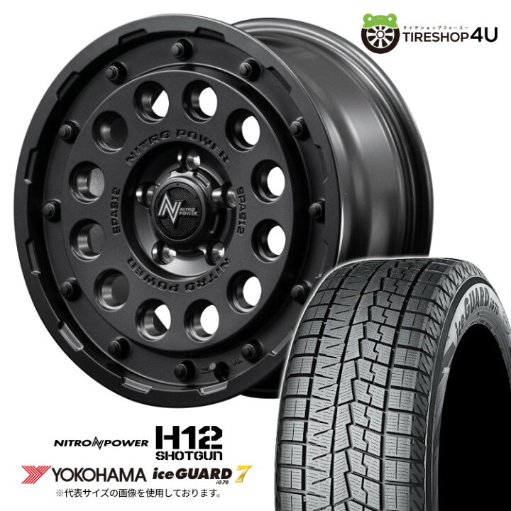 楽天市場】【取付対象】 NITRO POWER H12 SHOTGUN 16×7.0J 5/114.3 40 
