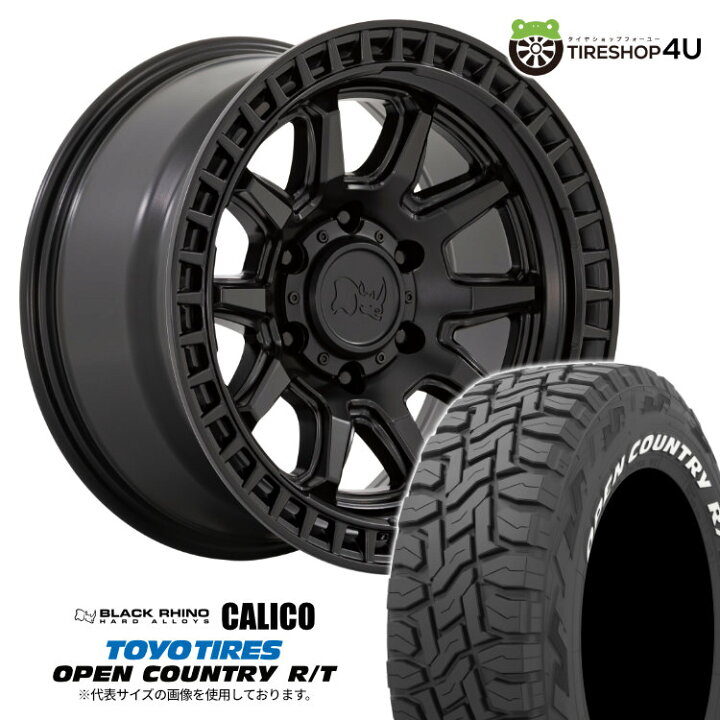 楽天市場】【取付対象】 Black Rhino CALICO 17×8.5J 6/139.7 0 マット 
