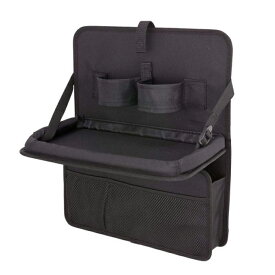 【アウトレット】リアポケット＆トレイ JK89 カー用品 リアトレイ リアポケット シートポケット 小物入れ リアシート 後部座席 ドリンクホルダー ペットボトル 紙パック ふち付き ポケット 収納 便利 旅行 車中泊 観光 NAPOLEX【即納】ナポレックス JK-89