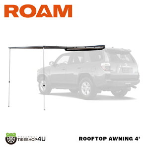 yő2000~OFFzyKiz ROAM ADVENTURE CO. ROOFTOP AWNING 4' SLATE ԗpI[jO [tgbv I[jO A~ Lv AEghA O VF[h 悯 Lv XL[ Xm[{[h 