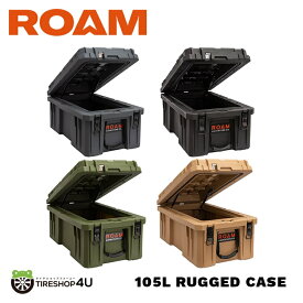 【正規品】 ROAM ADVENTURE CO. RUGGED CASE 105L ローム アドベンチャー ラギットケース 105リットル Black / SLATE / OD GREEN / DESERT TAN 小物入れ プラスチック アウトドア 収納 大容量 頑丈 キャンプ レジャー バーベキュー かっこいい 防塵 防水