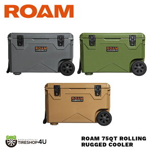 N[[{bNX 71bgRUGGED COOLER 75QT ROLLING 71LyɗzROAM ADVENTURE[O MbgN[[ 75NH[g 71bg[{bNX AEghA 㕔 [tbN ב ۗ L