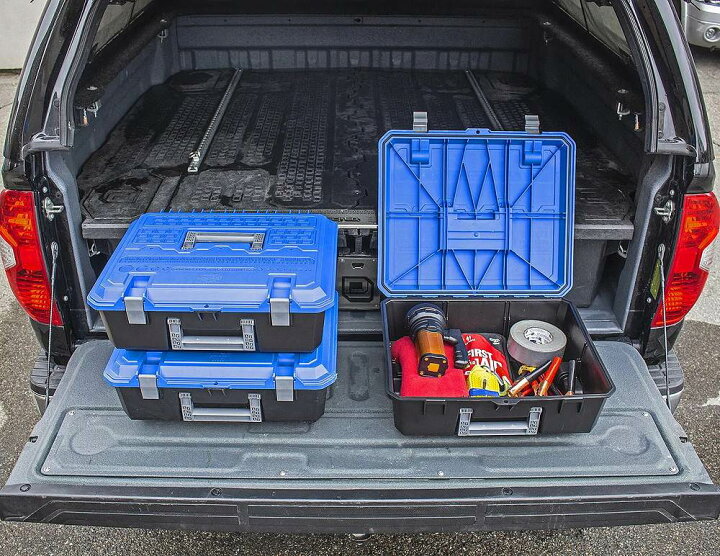 楽天市場】DECKED D-Box - drawer tool box/large drawer - blue lid 