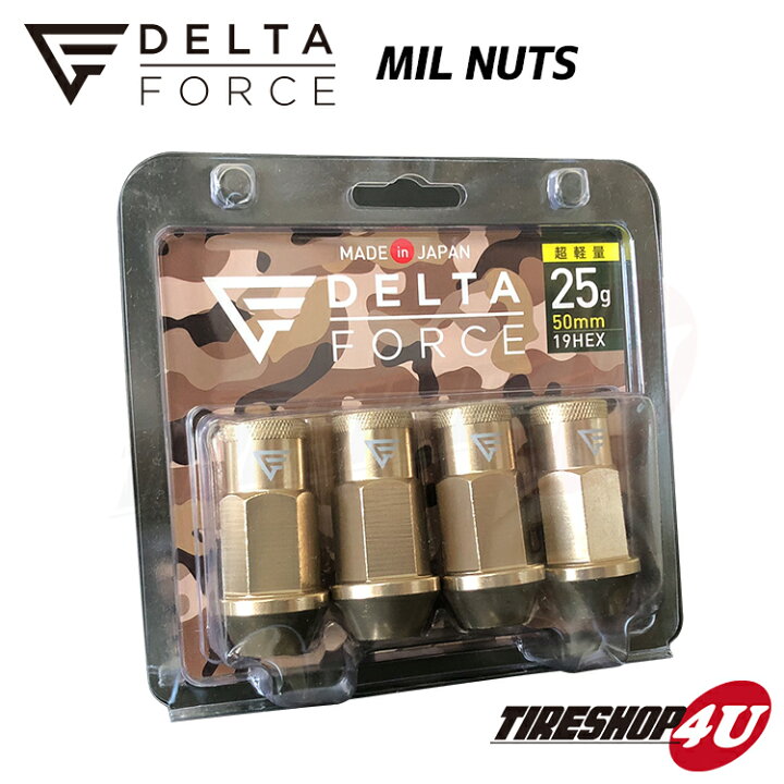 楽天市場】【最大P10倍】5穴用 20個セット DELTA FORCE MIL NUTS 