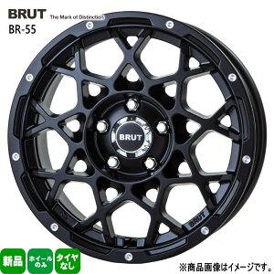 4�{�Z�b�g 16×6.5J+35 5/114.3 TRISTAR BRUT BR-55 �u���[�g BR55 �V�i 16�C���` �z�C�[���̂� 4�{�Z�b�g �g���^ RAV4 / �O�H �f���JD5