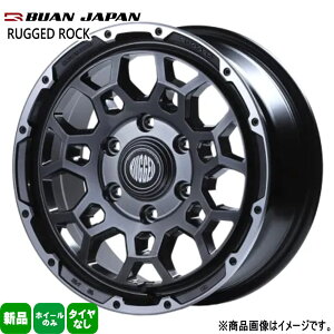 4�{�Z�b�g 16×6.5J+38 6/139.7 BUAN JAPAN RUGGED ROCK ���M�b�h���b�N �V�i 16�C���` �z�C�[���̂� 4�{�Z�b�g 200�n �n�C�G�[�X