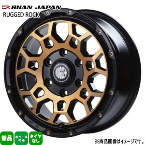 4�{�Z�b�g 16×6.5J+38 6/139.7 BUAN JAPAN RUGGED ROCK ���M�b�h���b�N �V�i 16�C���` �z�C�[���̂� 4�{�Z�b�g 200�n �n�C�G�[�X