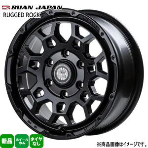 4�{�Z�b�g 16×6.5J+38 6/139.7 BUAN JAPAN RUGGED ROCK ���M�b�h���b�N �V�i 16�C���` �z�C�[���̂� 4�{�Z�b�g 200�n �n�C�G�[�X