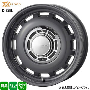 4{Zbg 16×5.5J+20 5/139.7 COSMIC X BLOOD DIESEL NXubh fB[[ Vi 16C` zC[̂ JB64 JB23 Wj[