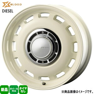 4{Zbg 16×5.5J+20 5/139.7 COSMIC X BLOOD DIESEL NXubh fB[[ Vi 16C` zC[̂ JB64 JB23 Wj[