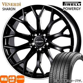 245/35R20 95Y XL パワジー POWERGY ピレリ PIRELLI 新品 夏用 サマータイヤ ホイール 4本セット COSMIC VENERDI SHARON 20×8.5+38 5/114.3 20インチ