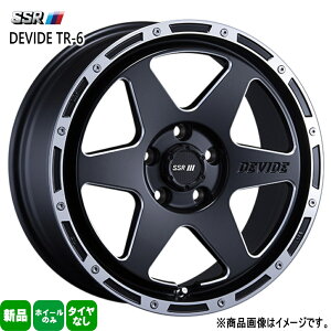 4{Zbg 16×7.0J+38 5/114.3 SSR DEVIDE TR-6 fBoCh TR6 Vi 16C` zC[̂ fJD:5 RAV4 GNXgC T31 XNX