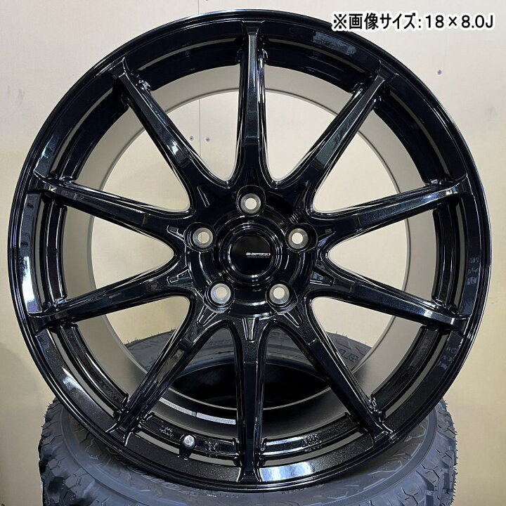 225/40R18 92W XL エフィシェントグリップ コンフォート EfficientGrip Comfort グッドイヤー GOODYEAR 新品 夏用 サマータイヤ ホイール 4本セット HOT STUFF CORPORATION G・speed G-05 18×8.0+42 5/114.3 18インチ