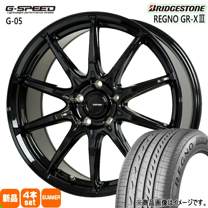 楽天市場】225/45R18 95W XL レグノ GRX3 REGNO GR-X3 ブリヂストン 