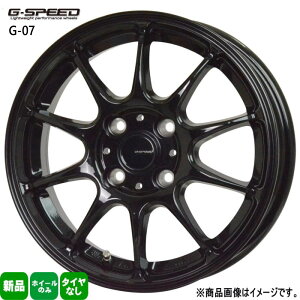 4{Zbg 14×4.5J+45 4/100 HOT STUFF CORPORATION GEspeed G-07 W[Xs[h G07 Vi 14C` zC[̂ y ^g N BOX Xy[VA fJ~j