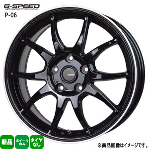 4{Zbg 16×6.0J+45 5/100 HOT STUFF CORPORATION GEspeed P-06 W[Xs[h P06 Vi 16C` zC[̂ 170n/10nVG^ CY bL[ nCubh