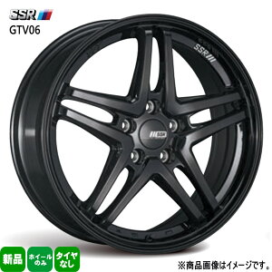 4�{�Z�b�g 18×7.5J+48 5/114.3 SSR GTV06 �W�[�e�B�[�u�C06 �V�i 18�C���` �z�C�[���̂� 4�{�Z�b�g �A�e���U �A�N�Z�� CX-5 CX-80 CH-R �����X�N���X SK-SL�t�H���X�^�[