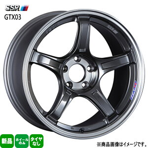 4{Zbg 18×8.5J+45 5/114.3 SSR GTX03 W[eB[GbNX [X[ Vi 18C` zC[̂ WFCh J AeU T33 GNXgC WRX-STI
