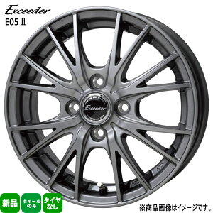 4{Zbg 14×4.5J+45 4/100 HOT STUFF CORPORATION Exceeder E05 2 GNV[_ E05-2 Vi 14C` zC[̂ y ^g N BOX Xy[VA fJ~j