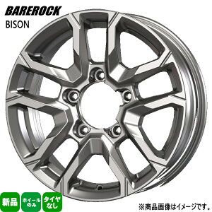 4{Zbg 16×5.5J+22 5/139.7 KIT JAPAN BAREROCK BISON xAbNoC\ Vi 16C` zC[̂ Wj[