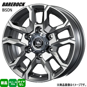 4{Zbg 16×6.5J+38 6/139.7 KIT JAPAN BAREROCK BISON xAbNoC\ Vi 16C` zC[̂ 200n nCG[X