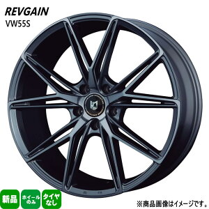 4�{�Z�b�g 18×8.0J+43 5/114.3 KIT JAPAN REVGAIN VW55S �����Q�C�� VW55S �V�i 18�C���` �z�C�[���̂� 4�{�Z�b�g �N���E�� �A���t�@�[�h RAV4 �J���[���N���X T33 �G�N�X�g���C��