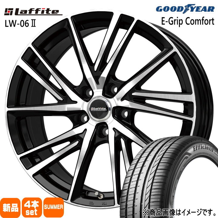225/40R18 92W XL エフィシェントグリップ コンフォート EfficientGrip Comfort グッドイヤー GOODYEAR 新品 夏用 サマータイヤ ホイール 4本セット HOT STUFF CORPORATION G・speed G-05 18×8.0+42 5/114.3 18インチ