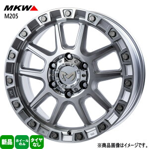 �@�l�z�� 4�{�Z�b�g 18×8.0J+50 6/139.7 TRISTAR MKW M205 �G���P�C�_�u�����[ M205 �V�i 18�C���` �z�C�[���̂� 4�{�Z�b�g �����N�� 250/300 / GLS �g���C�g��