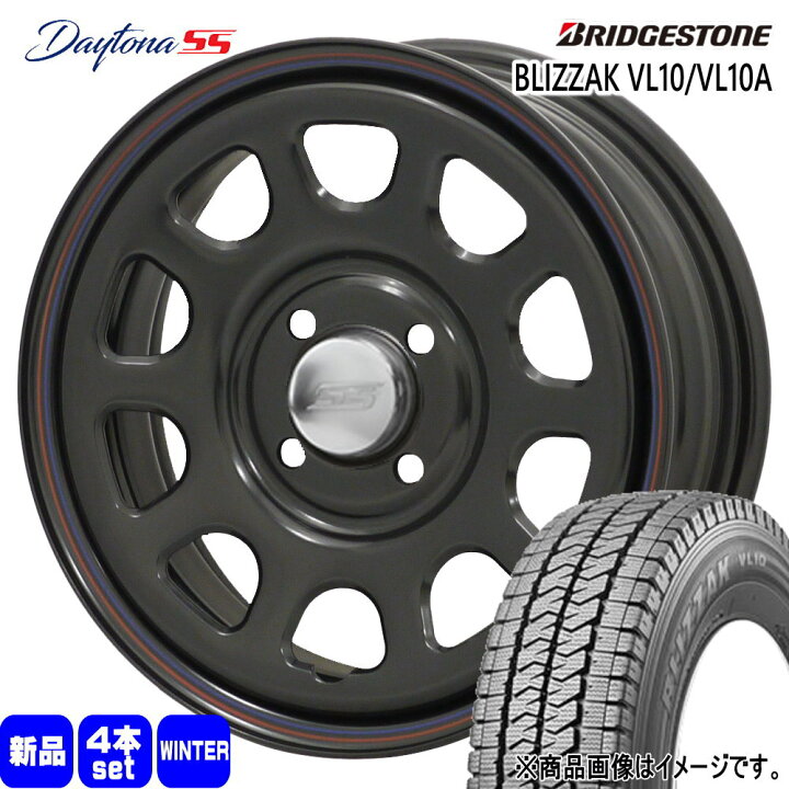楽天市場】155/80R14 88/86N LT ブリザック VL10A BLIZZAK VL10A 