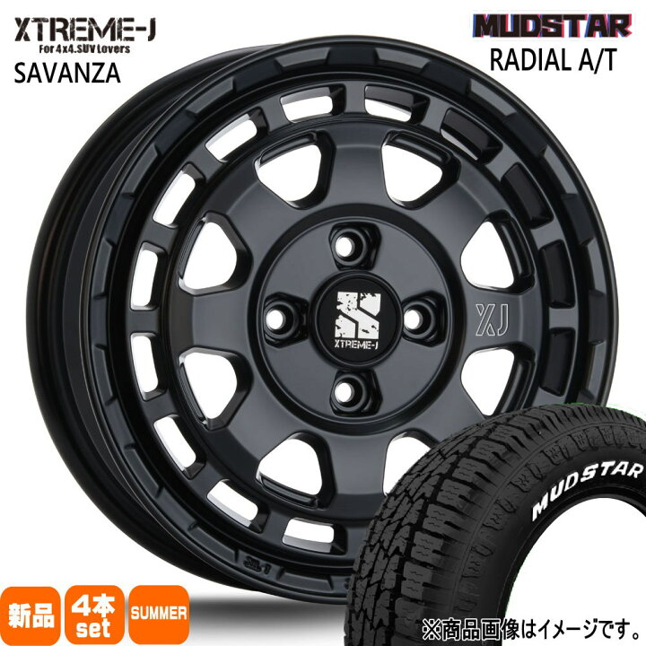 楽天市場】165/65R14 79S ラジアル AT RADIAL AT マッドスター MUDSTAR 