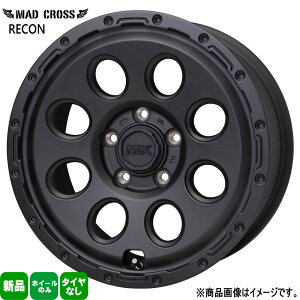 4�{�Z�b�g 16×6.5J+48 5/114.3 HOT STUFF CORPORATION MAD CROSS RECON �}�b�h�N���X ���[�R�� �V�i 16�C���` �z�C�[���̂� 4�{�Z�b�g WR-V RP6~8�X�e�b�v���S�� �Z���i CH-R �����X�N���X NAZDA3