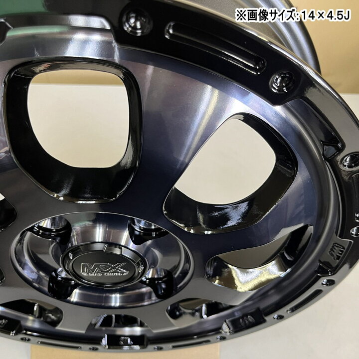 楽天市場】4本セット 12×4.0J+43 4/100 HOT STUFF CORPORATION MAD 