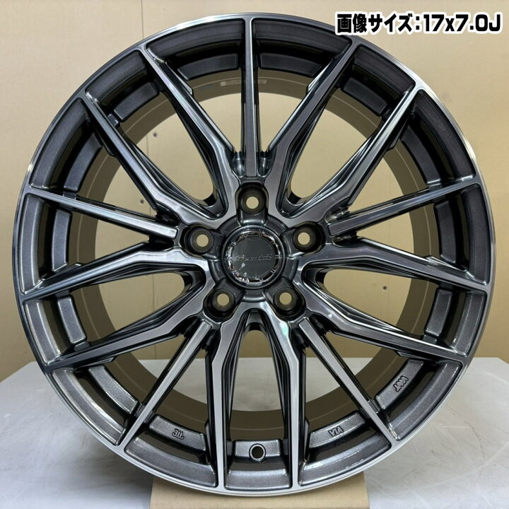 205/50R17 93V XL シンクロウェザー SYNCHRO WEATHER ダンロップ DUNLOP 新品 夏冬兼用 オールシーズンタイヤ ホイール 4本セット HOT STUFF CORPORATION G・speed P-05R 17×7.0+38 5/114.3 17インチ