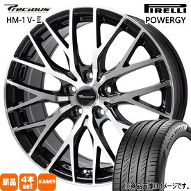 245/35R20 95Y XL パワジー POWERGY ピレリ PIRELLI 新品 夏用 サマータイヤ ホイール 4本セット HOT STUFF CORPORATION Precious HM-1 V2 20×8.0+45 5/114.3 20インチ