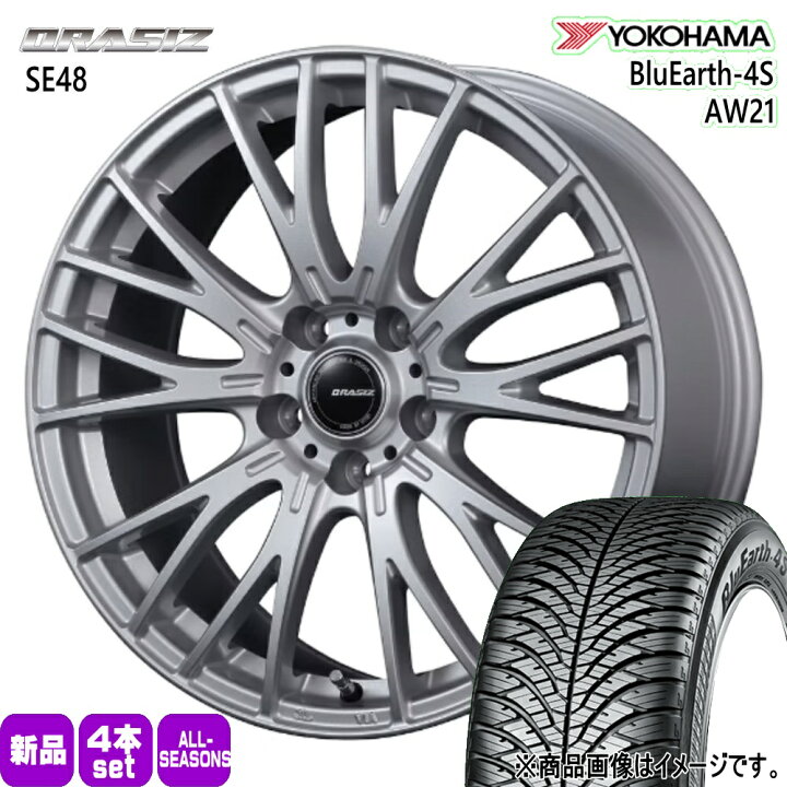4本セット 225/60R18 104V XL YOKOHAMA ヨコハマ BluEarth-4S AW21 