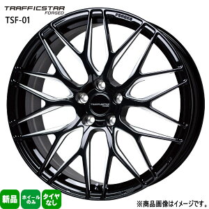 4{Zbg 20×8.5J+38 5/114.3 HOT STUFF CORPORATION TRAFFICSTAR FORGED TSF-01 gtBbNX^[ tH[Wh TSF01 Vi 20C` zC[̂ GNn AEg_[ Ft@CA