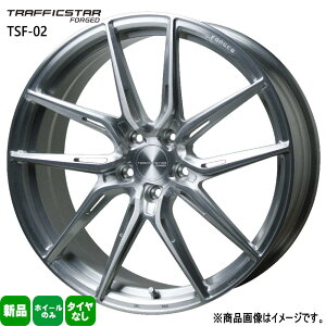 4{Zbg 20×8.5J+43 5/114.3 HOT STUFF CORPORATION TRAFFICSTAR FORGED TSF-02 gtBbNX^[ tH[Wh TSF02 Vi 20C` zC[̂ GRX J NE CX-8