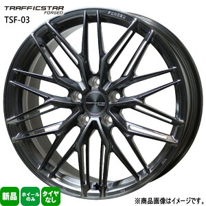 4{Zbg 20×8.5J+38 5/114.3 HOT STUFF CORPORATION TRAFFICSTAR FORGED TSF-03 gtBbNX^[ tH[Wh TSF03 Vi 20C` zC[̂ 30n At@[h NENXI[o[