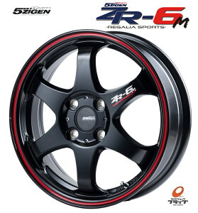�������� 4�{�Z�b�g �z�C�[���̂� 5ZIGEN ZR-6M �}�b�g�u���b�N+���b�h���C�� 15�C���` 4.5J �C���Z�b�g+45 4�� PCD100 4�{ �y������ ���S��R MR���S�� �X�y�[�V�A �n�X���[ �n�C�[�b�g ���[�� �^���g 