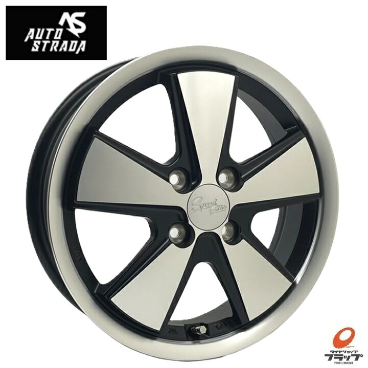 楽天市場】【取り寄せ品】 4本セット ホイールのみ auto strada 