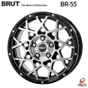 y񂹕iz 4{Zbg zC[̂ TRISTAR BRUT BR-55 ~h}VubN 16C` 6.5J CZbg35 5 PCD114.3 gCX^[ u[g