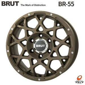 y񂹕iz 4{Zbg zC[̂ TRISTAR BRUT BR-55 fU[guY 17C` 7.5J CZbg20 6 PCD139.7 JWL-T gCX^[ u[g