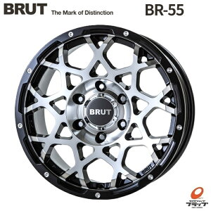 y񂹕iz 4{Zbg zC[̂ TRISTAR BRUT BR-55 ~h}VubN 17C` 7.5J CZbg20 6 PCD139.7 JWL-T gCX^[ u[g