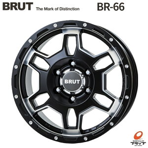 y񂹕iz 4{Zbg zC[̂ TRISTAR BRUT BR-66 ~^[ubN 17C` 7.5J CZbg20 6 PCD139.7 JWL-T gCX^[ u[g